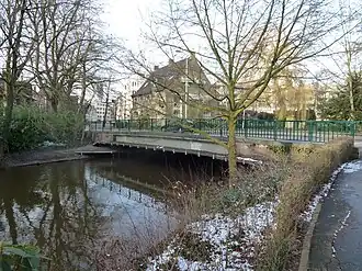 Brug over de Dommel Paradijslaan Eindhoven
