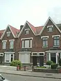 Eenheidsbebouwing van stadswoningen