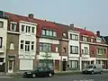 Rij stadswoningen van 1937