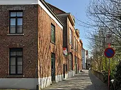 De Artoisstraat, gezien in de richting van de Noordzandstraat