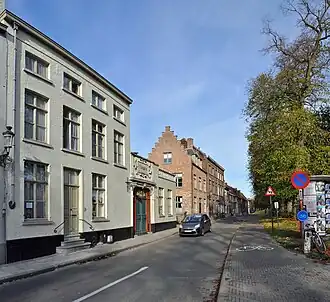 De Gentpoortvest in Brugge