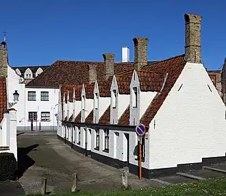 Godshuis Van Campen in de Gloribusstraat.