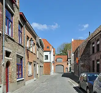 De Groenestraat, gedeelte dichtst bij de Raamstraat