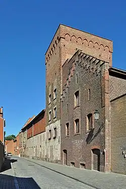 De voormalige brouwerij 'De Roos' in de Groenestraat