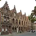 Rij burgerhuizen