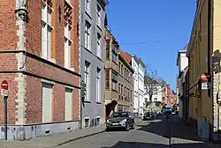 De Meestraat gezien vanuit de Braambergstraat