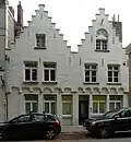 Gespiegelde stadswoningen