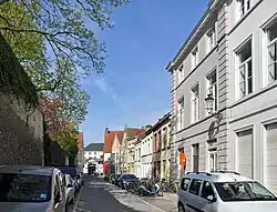 Het Verbrand Nieuwland, gezien naar de Molenmeers toe