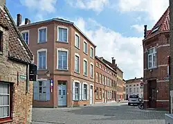 De Violierstraat bij het kruispunt met de Gapaardstraat