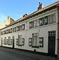 Eenheidsbebouwing van stadswoningen