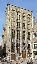 Het Huis ter Beurze was de hoofdzetel van het Brugse filiaal