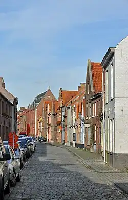 De Westmeers in noordelijke richting gezien