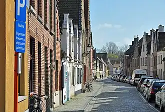 De Westmeers in zuidelijke richting gezien