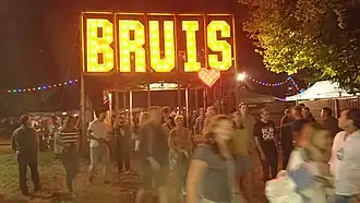 Ingang van Bruis in 2016