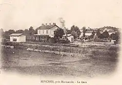 Station Seyches rond 1900.