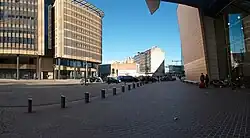 Westelijke toegang op het Victor Hortaplein (2008)