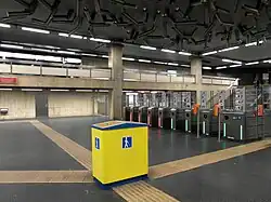 Kunst aan het plafond.