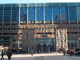 Ingang van het noordstation.