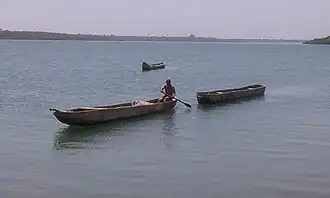 Buba rivier bij Empada, Guinee-Bissau, 2018