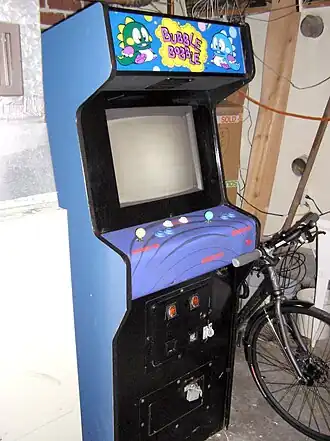 Bubble Bobble arcade machine