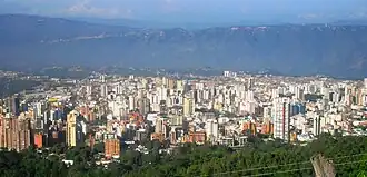 Uitzicht op Bucaramanga