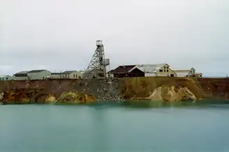 Mijnsite van Buchans (november 2000)