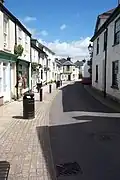 Straat in Bucfastleigh