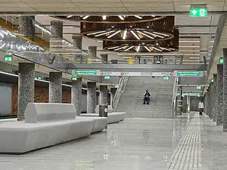 Metrostation Nagyvárad tér op lijn 3