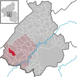 Kaart van Buhlenberg