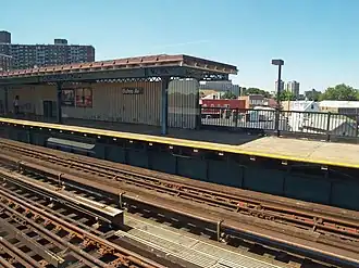 De perrons van Buhre Avenue