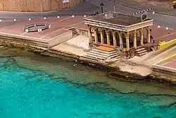 Plasa Machi Mimi tijdens restauratie in 2014