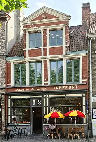 Gevel van Trefpunt Muziek- en Theatercafé