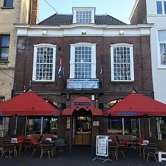 Voormalige hoofdwacht aan het Buitenhof in 2017