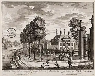 Elsenburg rond 1719