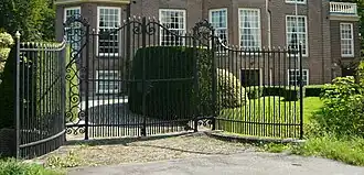 Hekwerk aan de Vechtzijde.