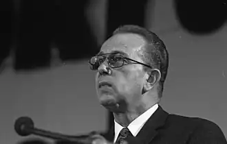 Heinz-Oskar Vetter in april 1973