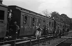 Coupérijtuig met doorlopende traptrede