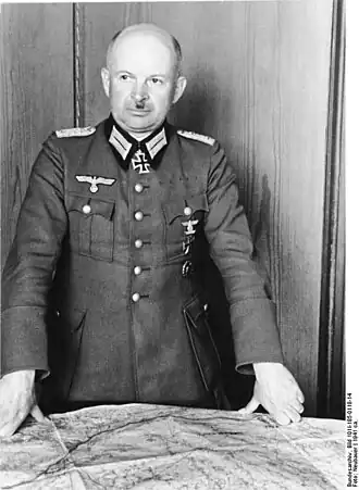 Kurt Zeitzler als kolonel in 1941