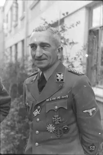 SS-Gruppenführer Arthur Nebe in 1942
