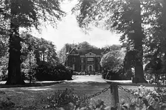 Huis Doorn in 1925 ten tijde van de bewoning door Wilhelm II