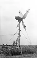 Experimentele windmolen om elektriciteit op te wekken, 1932