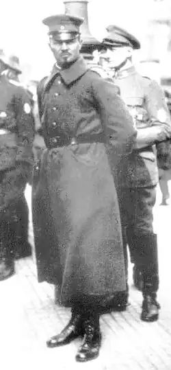 Hermann Ehrhardt (x) Kapp-Putsch in Berlijn 1920.