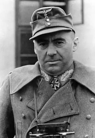 Generalmajor Fritz Bayerlein, maart 1944