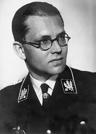 Reichsleiter en SS-Obergruppenführer Philipp Bouhler, 1936