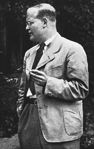 Dietrich Bonhoeffer (1939)