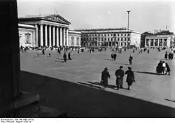 Königlicher Platz (Königsplatz) met Führerbau en Ehrentempel