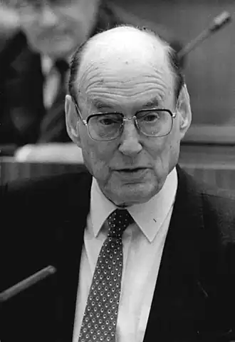 Manfred von Ardenne in de Volkskammer van de DDR.