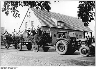 Landbouw in de DDR-tijd