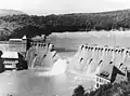stuwdam na het bombardement van 1943