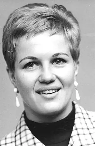 Ingrid Krämer in 1968